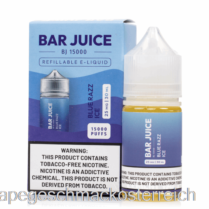 Blue Razz Ice – Barsaft – 30 Ml, 50 Mg Vape-Geschmack